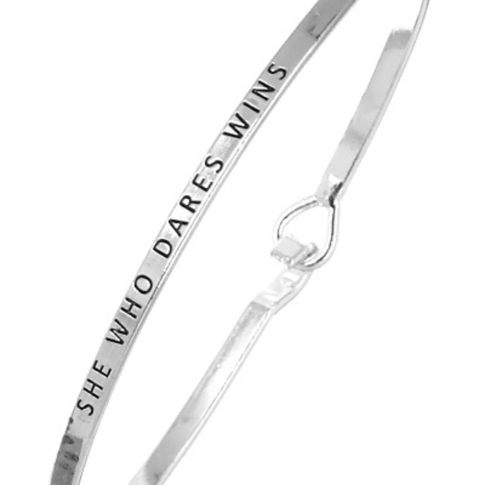 She Who Dares Wins Bracelet